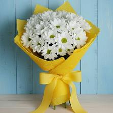 Букет цветов из:  Хризантемы в Российском Краснодарский край