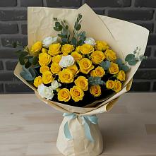 Букет цветов из:  Розы в Российском Краснодарский край