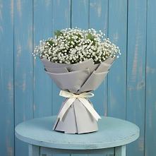 Букет цветов из:  Гипсофила в Российском Краснодарский край