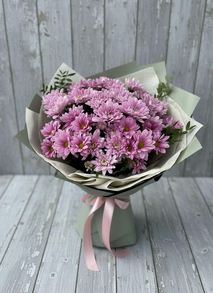 Букет цветов из: Хризантемы в Российском Краснодарский край