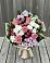 Букет цветов из: Альстромерии, Гвоздики, Розы и Хризантемы в Российском Краснодарский край
