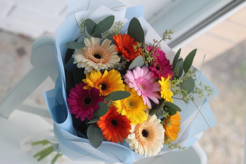 Букет цветов из: Герберы в Российском Краснодарский край