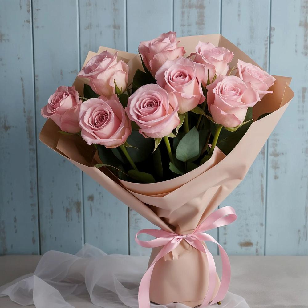 Букет цветов из: Розы в Российском Краснодарский край