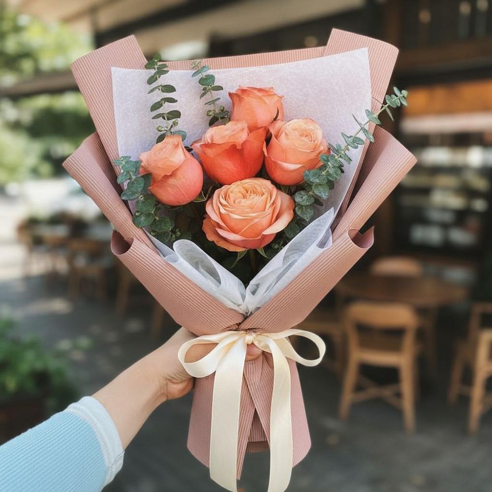 Букет цветов из: Розы в Российском Краснодарский край