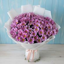 Букет цветов из:  Хризантемы в Российском Краснодарский край