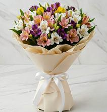 Букет цветов из:  Альстромерии #REPLACE_PRED# Российском Краснодарский край