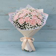 Букет цветов из:  Гвоздики в Российском Краснодарский край