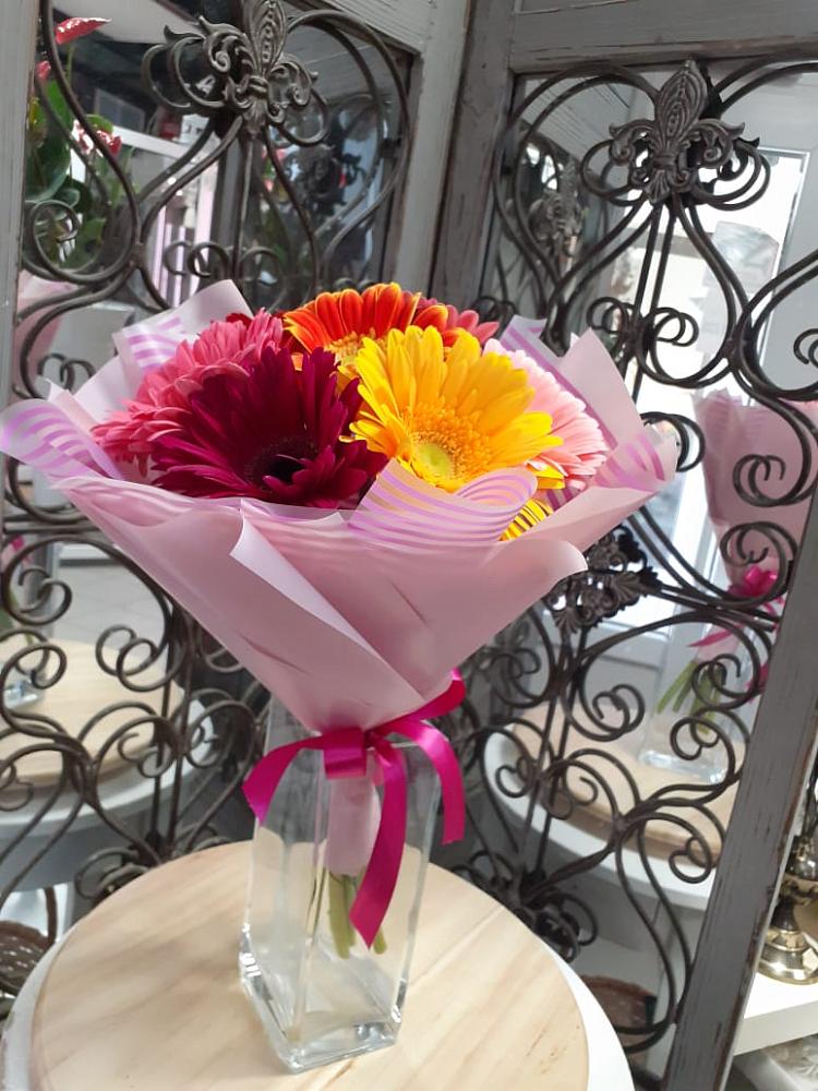 Букет цветов из: Герберы в Российском Краснодарский край