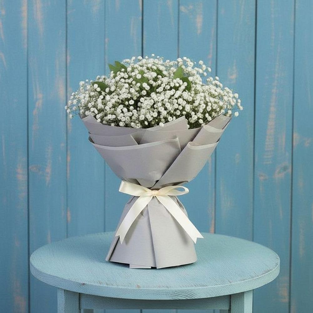 Букет цветов из: Гипсофила в Российском Краснодарский край