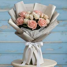 Букет цветов из:  Розы в Российском Краснодарский край