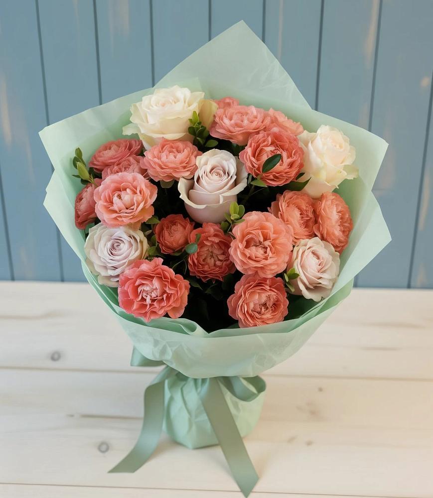 Букет цветов из: Розы в Российском Краснодарский край