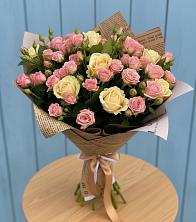 Букет цветов из:  Розы в Российском Краснодарский край