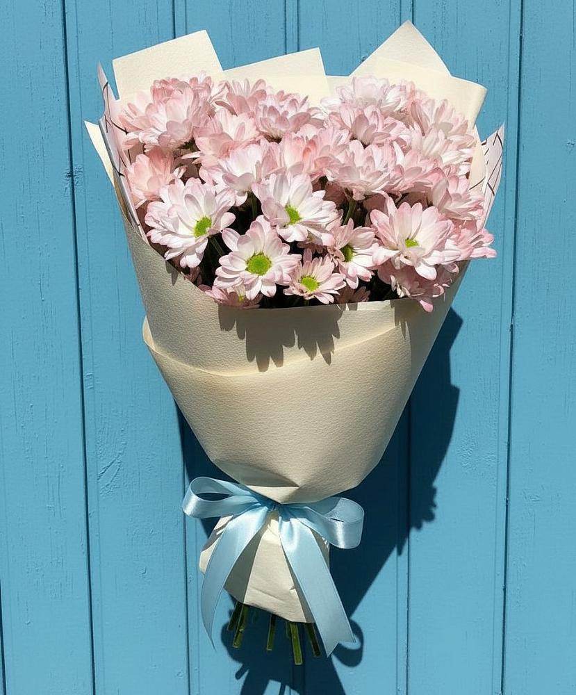 Букет цветов из: Хризантемы в Российском Краснодарский край