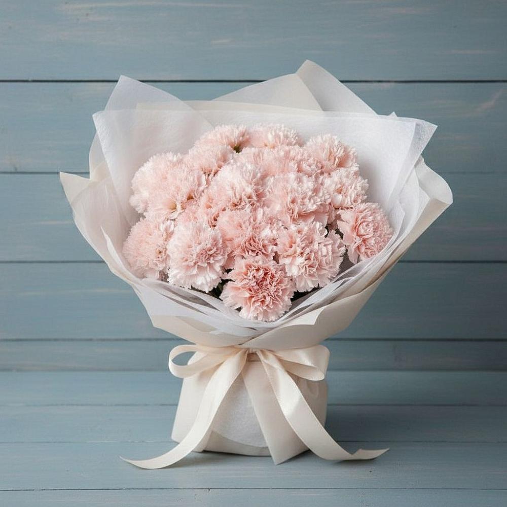 Букет цветов из: Гвоздики в Российском Краснодарский край