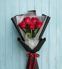 Букет цветов из:  Розы в Российском Краснодарский край