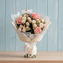 Букет цветов из:  Розы в Российском Краснодарский край