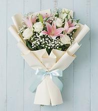 Букет цветов из:  Лилии в Российском Краснодарский край