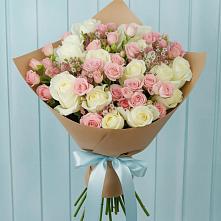 Букет цветов из:  Розы #REPLACE_PRED# Российском Краснодарский край